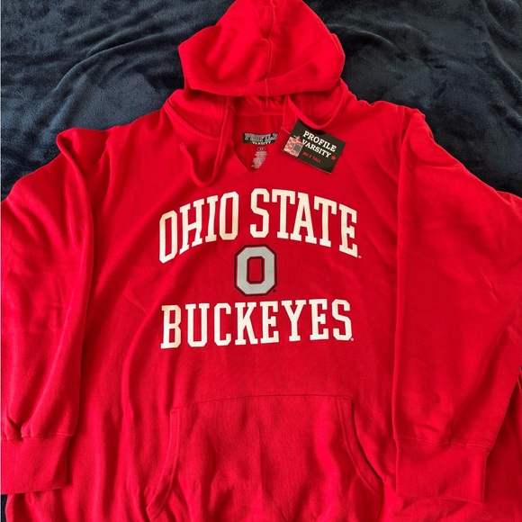 Varsity Profile Red Hoodie NWT Big and Tall - Picture 1 of 6